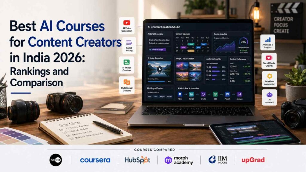 AI courses for content creators